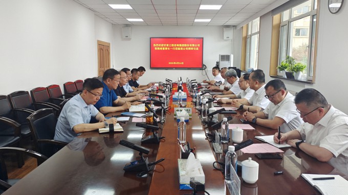 張佩峰一行赴新疆水電設計院、烏魯木齊縣委縣政府拜訪調(diào)研并與在疆企業(yè)座談交流